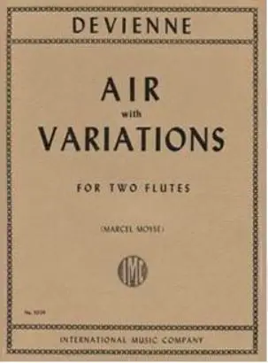 François Devienne, Air With Variations Preis Gesenkt