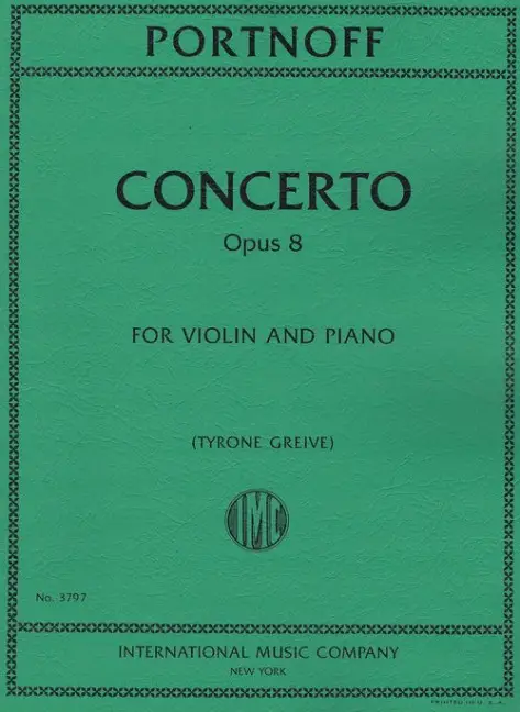 Leo Portnoff, Concerto Op. 8 Preis Gesenkt
