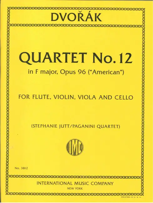Abverkauf Antonin Dvorak, Quartet No. 12 In F Major Opus 96