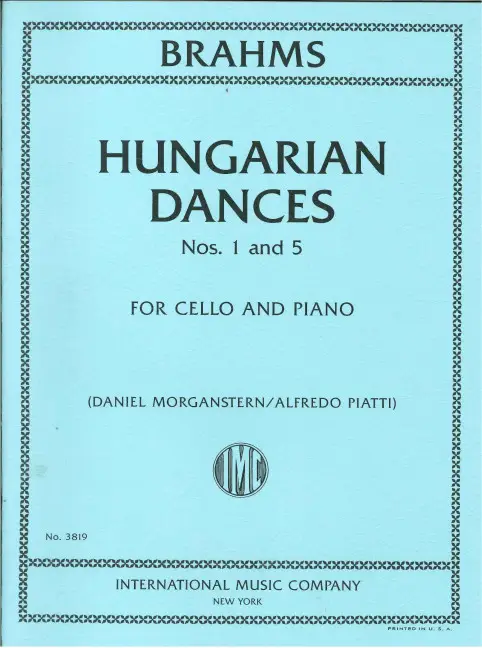 Johannes Brahms, Hungarian Dances Sofort Bestellen