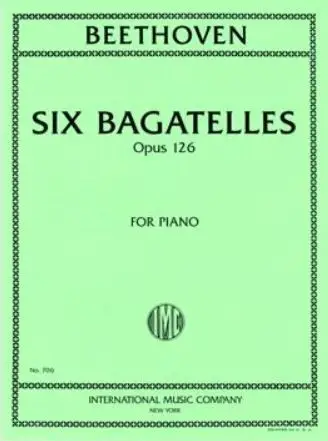 Ludwig van Beethoven, Bagattelle Op.126 Sichere Zahlung