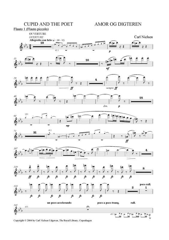 Carl Nielsen, Cupid And The Poet Kostenloser Versand