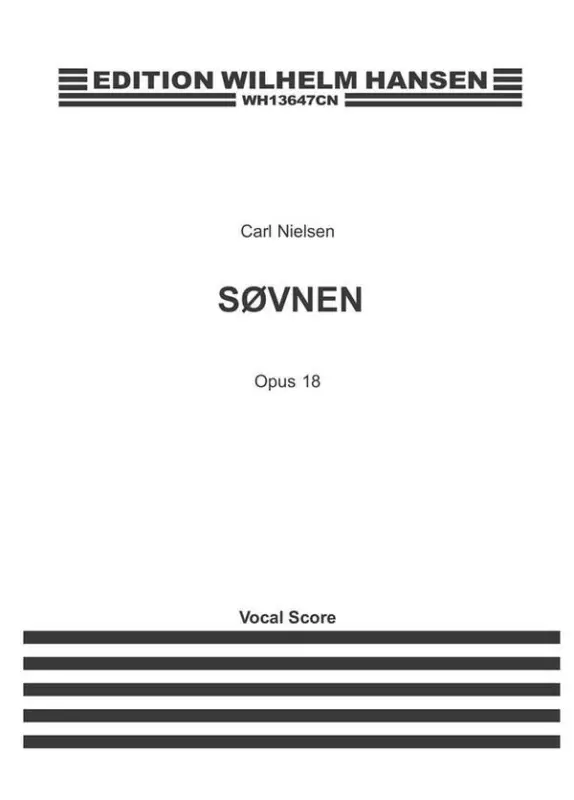 Carl Nielsen_Johannes Jörgensen, Sövnen / An den Schlaf Op. 18 Meistverkauft