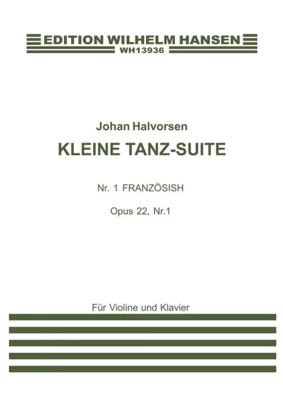 Billig Kleine Tanz-Suite op.22/1 Französisch