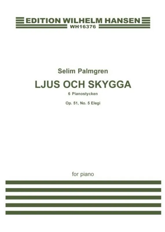 Selim Palmgren, Elegi Op. 51 No. 5 Rabatt
