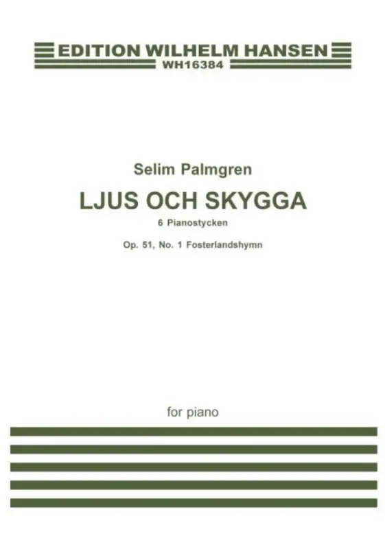 Selim Palmgren, Light and Shade Op. 51 No. 1 'Patriotic Hymn' Abverkauf