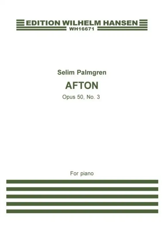 Selim Palmgren, Afton Kostenfreie Lieferung