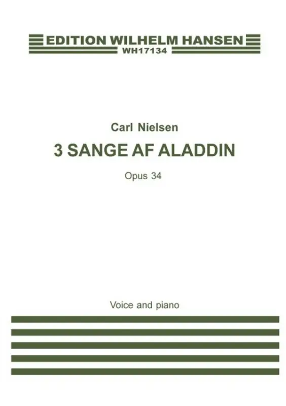 Carl Nielsen, 3 Songs From 'Aladdin' Op. 35 Neue Kollektion
