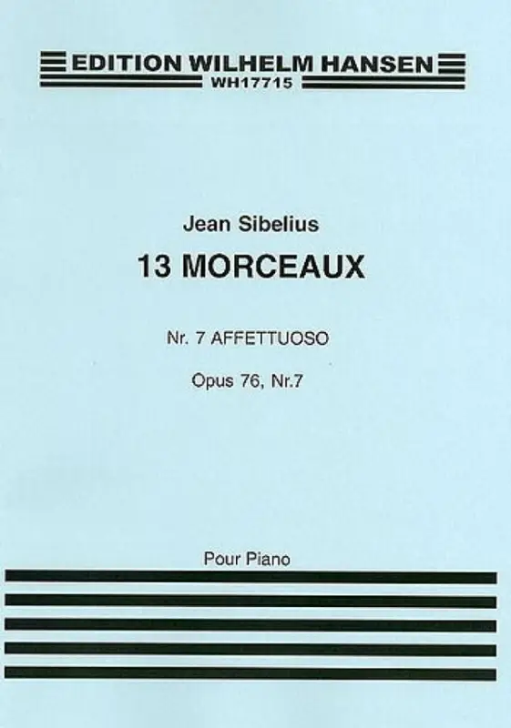 13 Pieces op.76 no.7 'Affettuoso' Beliebt