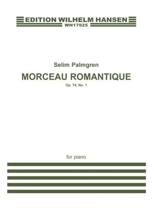 Selim Palmgren, Morceau Romantique Op. 74 No. 1 Top-Angebot