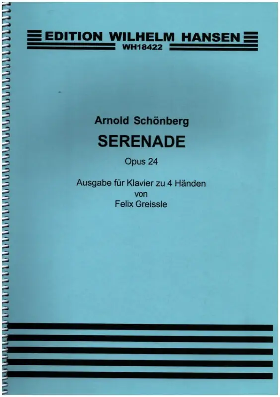 Serenade op.24 Sofort Bestellen