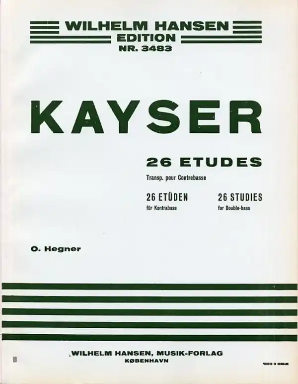 Direkt Vom Hersteller H. E. Kayser, 26 Etudes