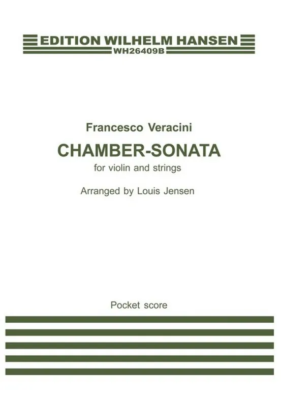 Versand Am Gleichen Tag Francesco Maria Veracini, Chamber Sonata For Violin And Strings