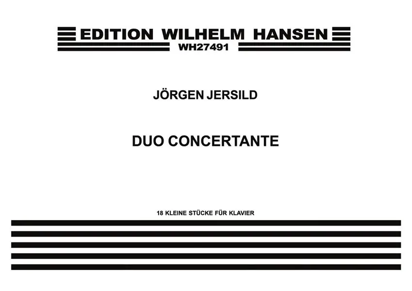 Sonderangebot Jorgen Jersild, Duo Concertante
