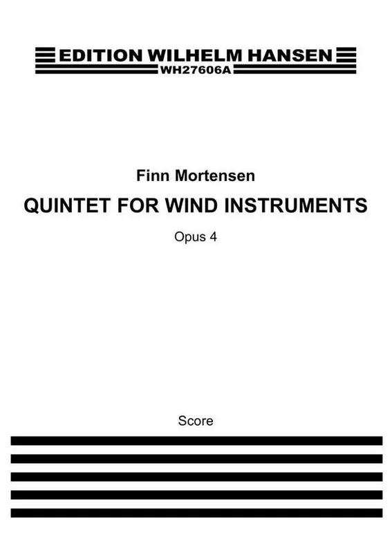 Direktkauf Finn Mortensen, Blaeserkvintet Op. 4