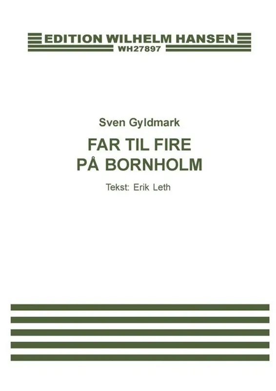 Top-Angebot Sven Gyldmark_Erik Leth, Far Til Fire På Bornholm