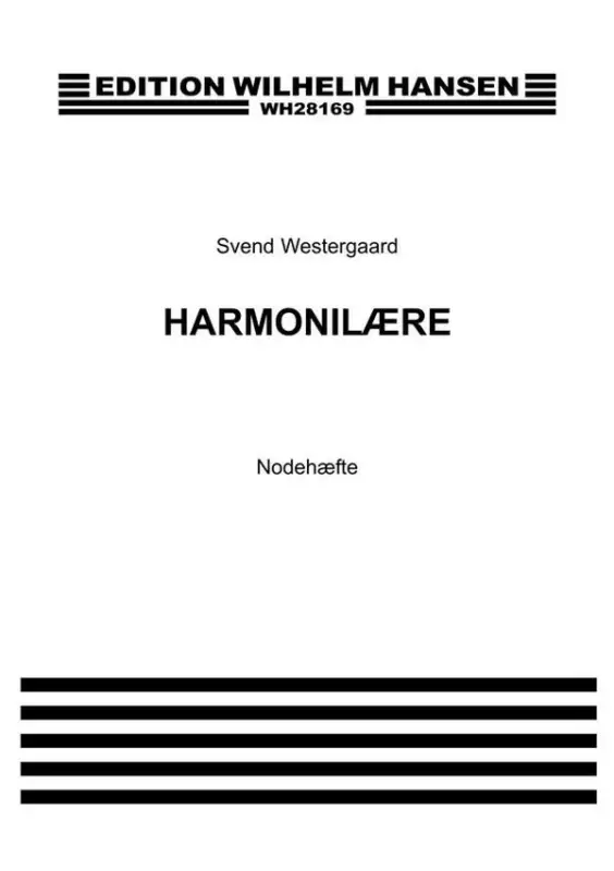 Svend Westergaard, Harmonilaere, Nodehaefte Neu Im Sortiment