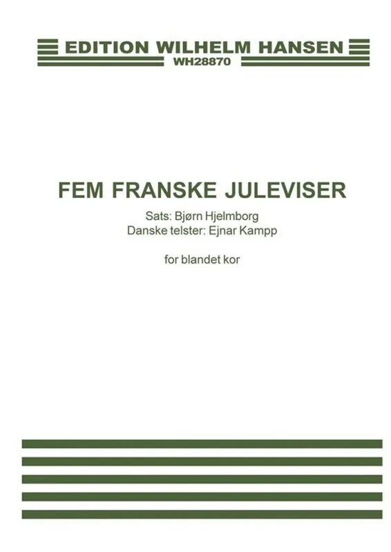 Bjorn Hjelmborg, Fem Franske Juleviser Top-Angebot