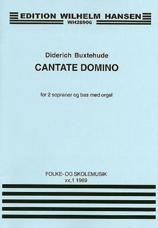 Dietrich Buxtehude, Cantate Domino Saisonangebot