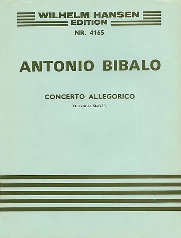 Antonio Bibalo, Concerto Allegorico Top-Angebot