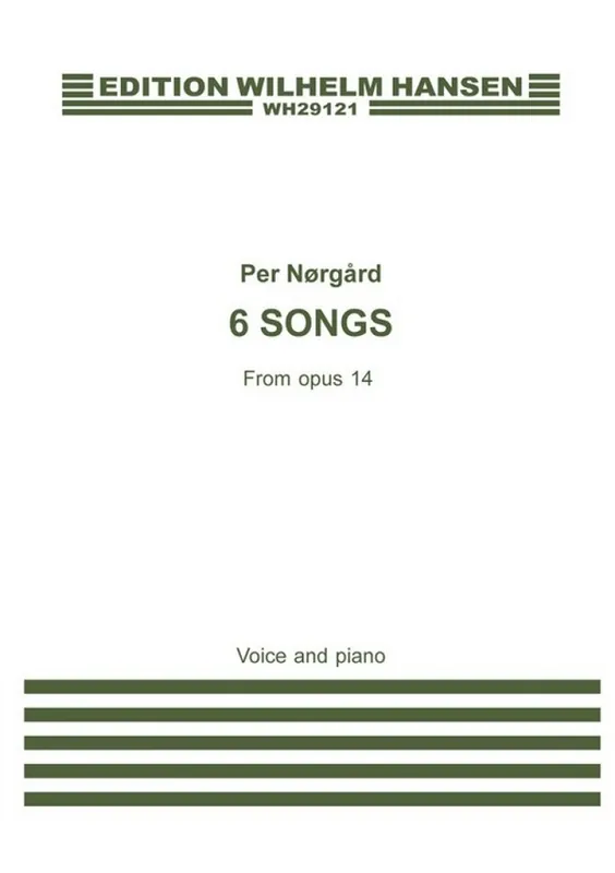 Super-Preis Per Nörgård, 6 Songs From Opus 14