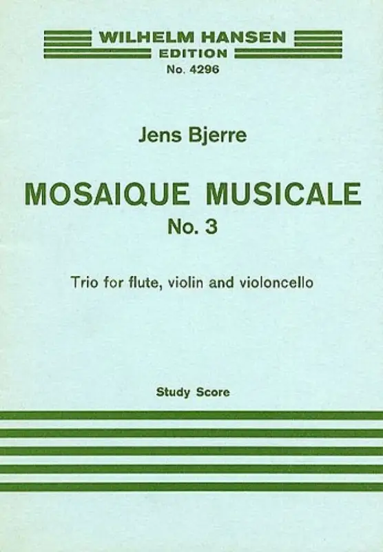 Sonderaktion Jens Bjerre, Mosaique Musicale No. 3