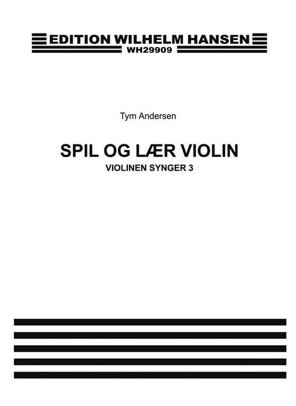 Tym Andersen, Spil og Lær Violin 3 Preisreduziert