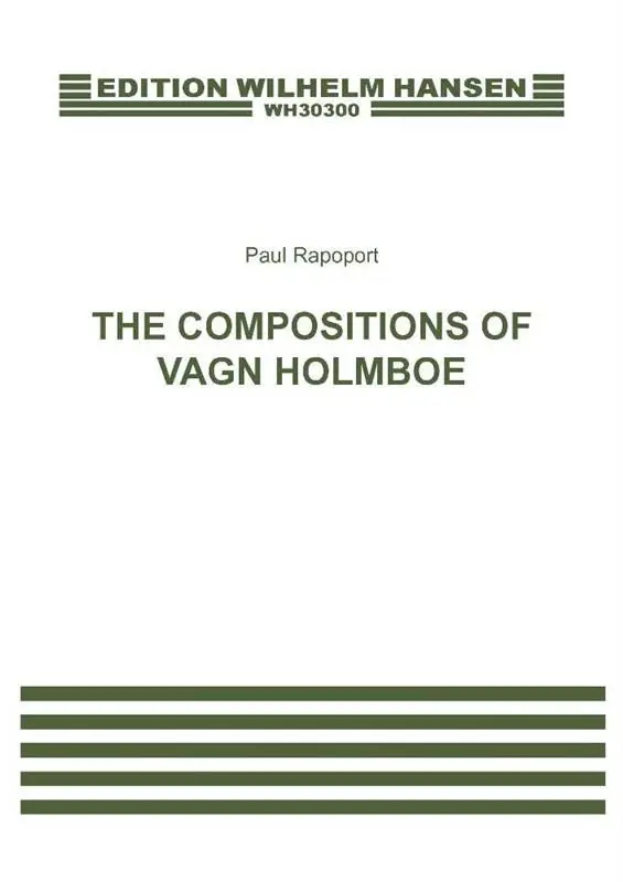 The Compositions Of Vagn Holmboe - Catalog Heißes Angebot