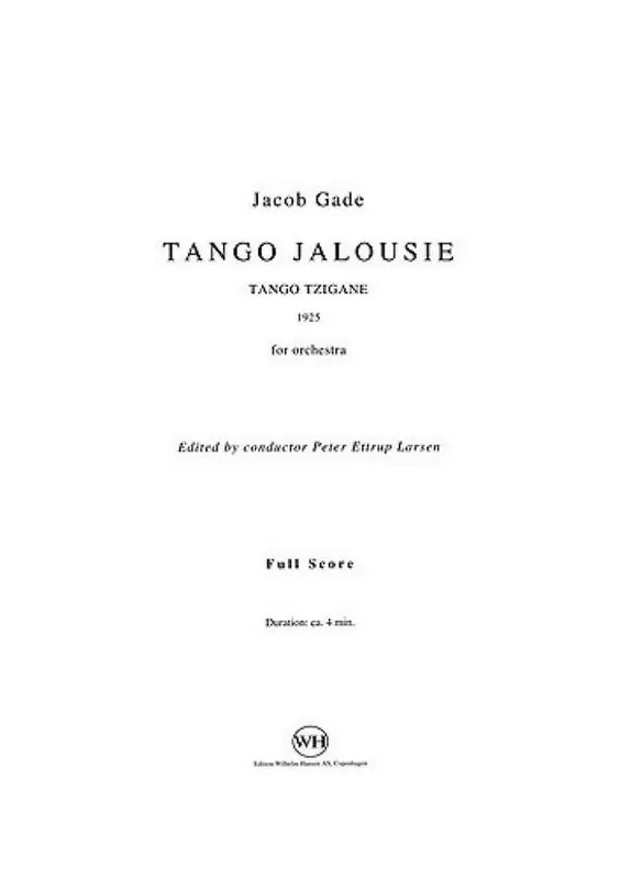 Tango Jalousie Rabatt