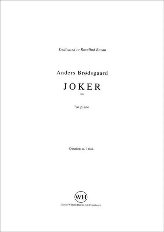 Anders Brödsgaard, Joker Meistverkauft