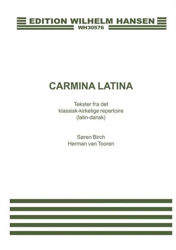 Direktkauf Soren Birch_Herman V. Tooren, Soren Birch-Herman Van Tooren: Carmina L