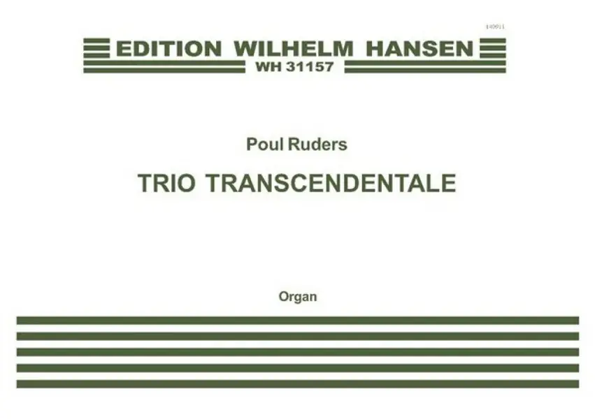Sichere Zahlung Poul Ruders, Trio Transcendentale
