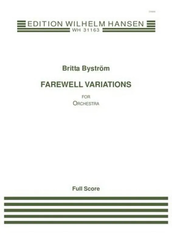 Britta Byström, Farewell Variations Kostenfreie Lieferung