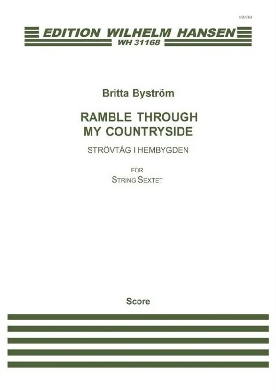 Britta Byström, Ramble Through My Countryside Abverkauf