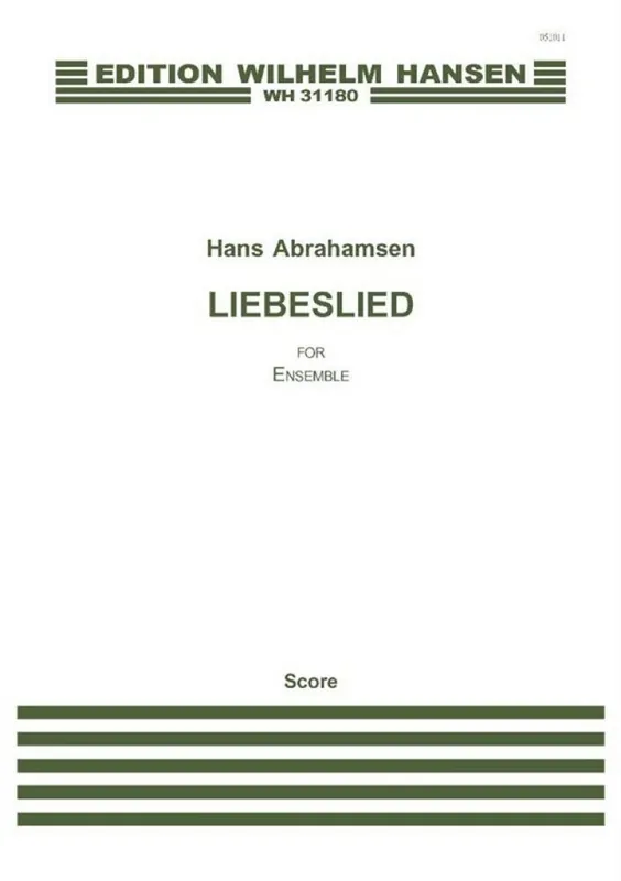Sichere Zahlung Hans Abrahamsen, Liebeslied