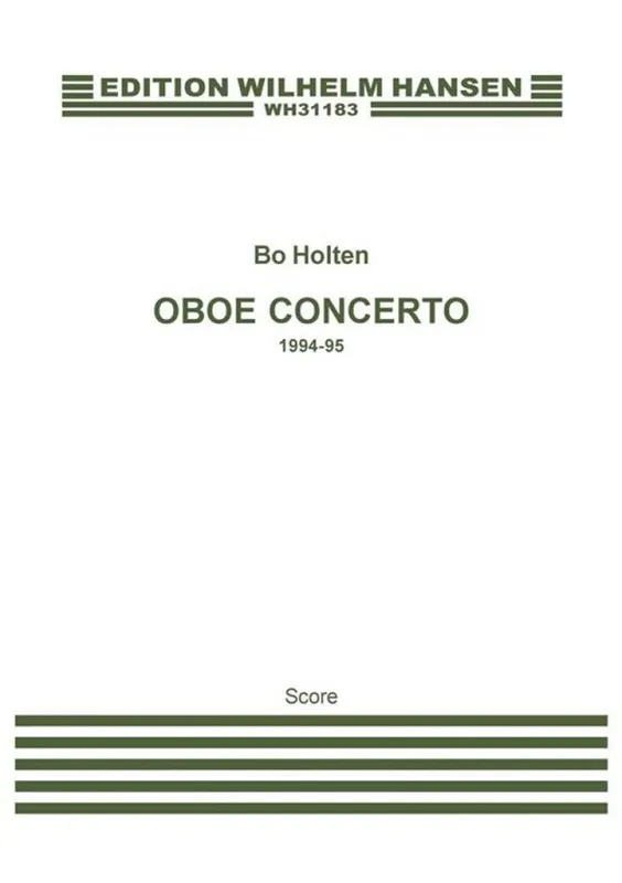 Bo Holten, Oboe Concerto Finale Aktion