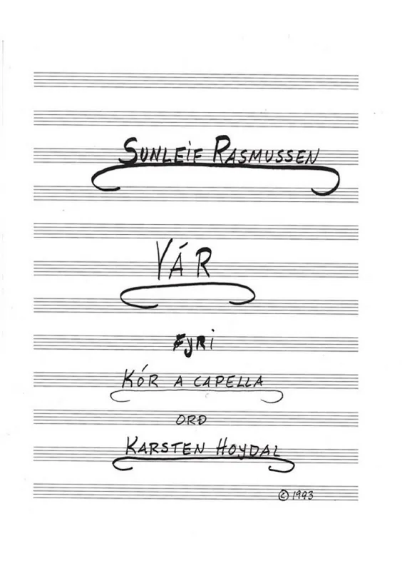 Sunleif Rasmussen_Karsten Hoydal, Vár Rabatt