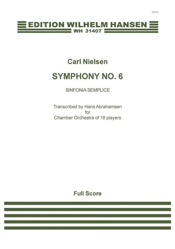 Carl Nielsen, Symphony No.6 'Sinfonia Semplice' Kostenloser Rückversand