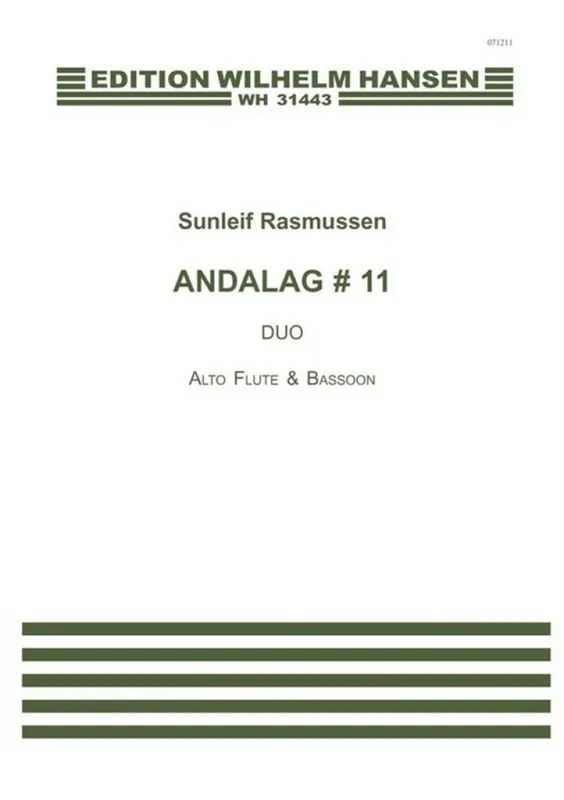 Solange Der Vorrat Reicht Sunleif Rasmussen, Andalag # 11