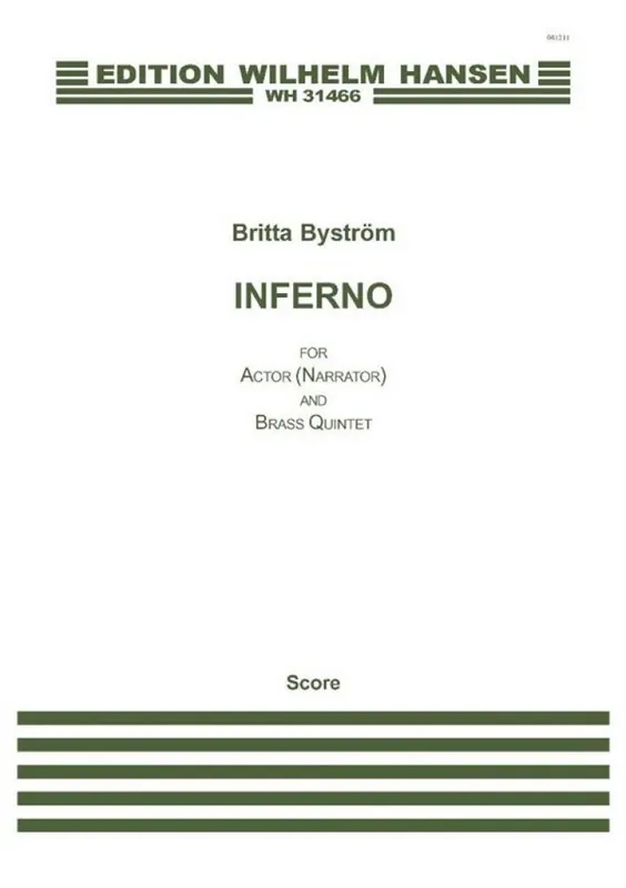Britta Byström, Inferno Begrenztes Angebot