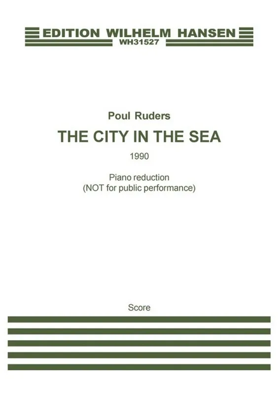 Super-Preis Poul Ruders_Edgar Allan Poe, The City In The Sea