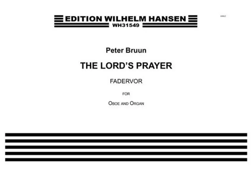 Schnäppchen Peter Bruun, The Lord's Prayer / Fadervor
