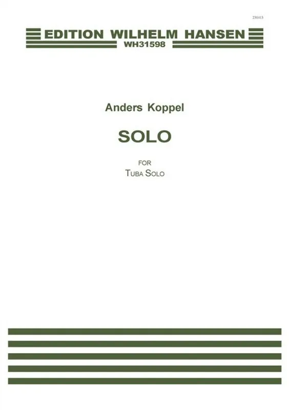 Anders Koppel, Solo Sale