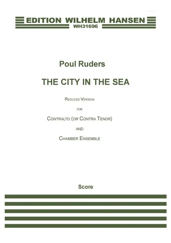 Top-Preis Poul Ruders_Edgar Allan Poe, The City In The Sea