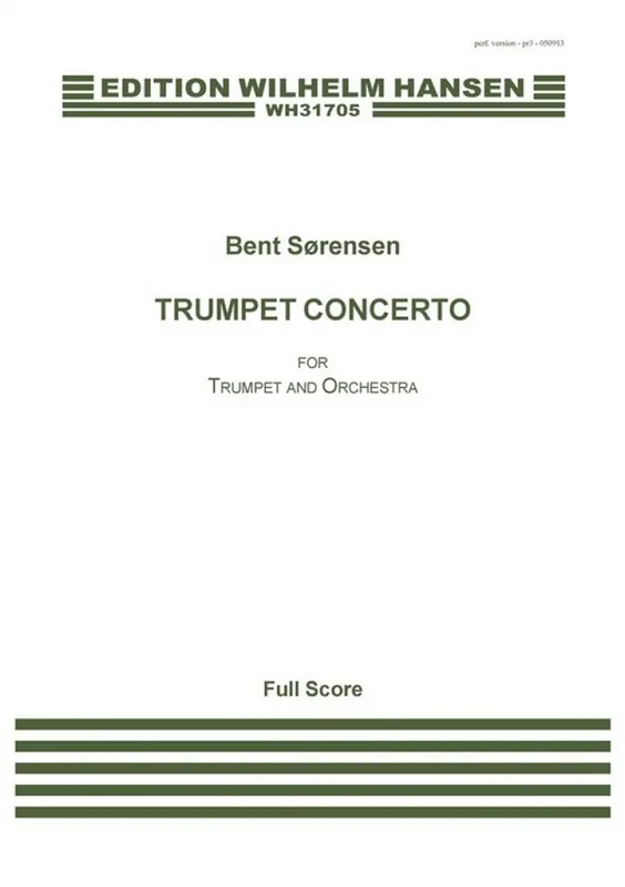 Bent Sörensen, Trumpet Concerto Neue Kollektion