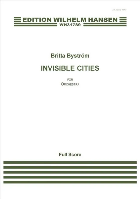 Britta Byström, Invisible Cities Neu Im Sortiment