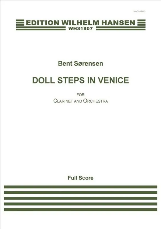 Bent Sörensen, Doll Steps In Venice Günstig