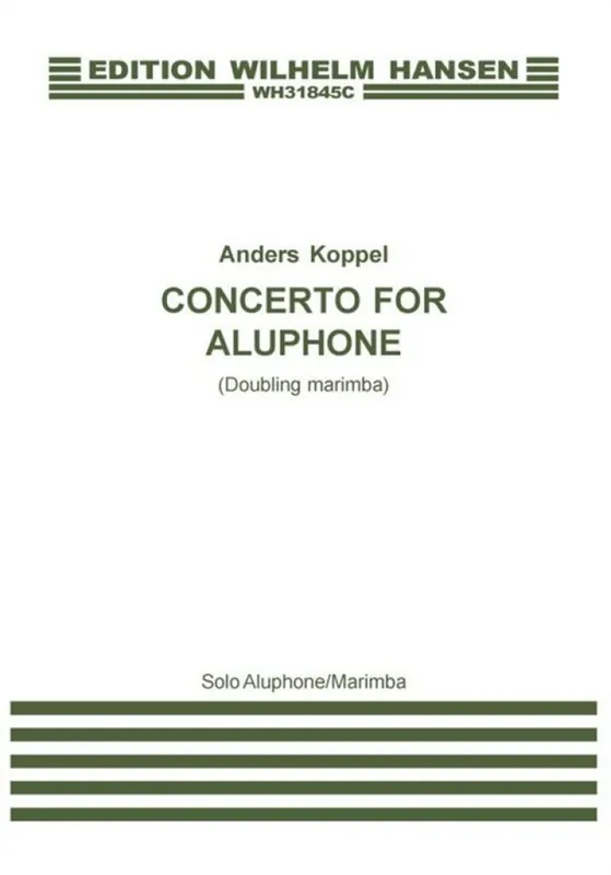 Anders Koppel, Concerto for Aluphone Kostenloser Versand