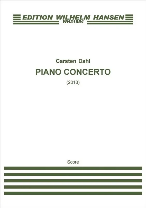 Carsten Dahl, Piano Concerto Saisonangebot