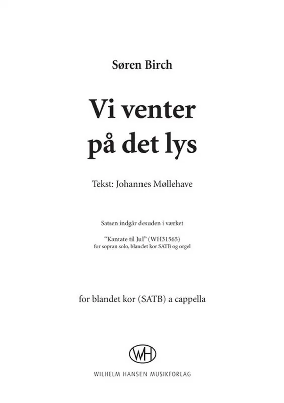 Soren Birch, Vi Venter På Det Lys Neu